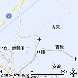 福島県福島市飯野町青木八幡11周辺の地図