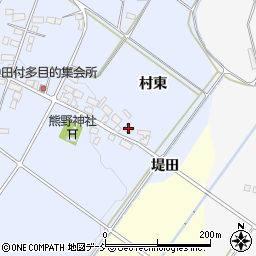 福島県喜多方市岩月町宮津中田付2823周辺の地図