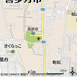 福島県喜多方市松山町村松常盤町2753周辺の地図