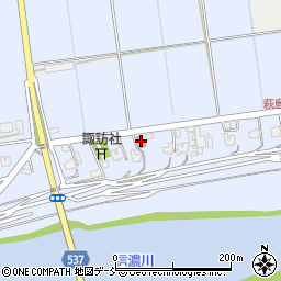 荻島集落開発センター周辺の地図