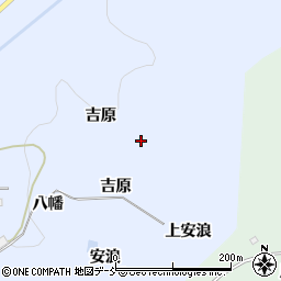 福島県福島市飯野町青木吉原周辺の地図