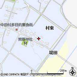 福島県喜多方市岩月町宮津中田付2819周辺の地図