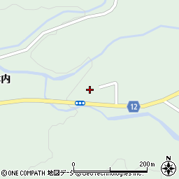 福島県伊達郡川俣町飯坂北古堂道内周辺の地図