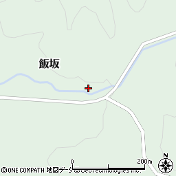 福島県伊達郡川俣町飯坂空窪周辺の地図