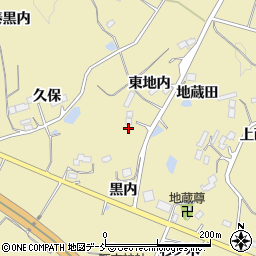 福島県福島市松川町金沢東地内13周辺の地図