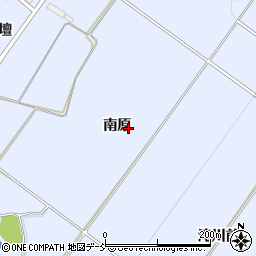 福島県喜多方市岩月町宮津南原周辺の地図