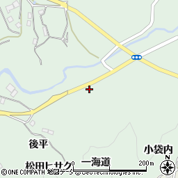 福島県福島市立子山神田山周辺の地図