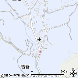 福島県川俣町（伊達郡）小神（南）周辺の地図