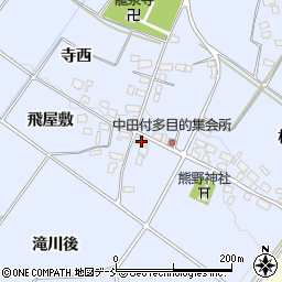 福島県喜多方市岩月町宮津中田付2790周辺の地図