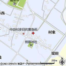 福島県喜多方市岩月町宮津中田付2907周辺の地図