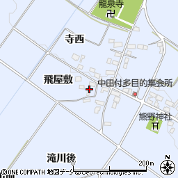 福島県喜多方市岩月町宮津中田付2784周辺の地図