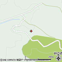 福島県伊達郡川俣町飯坂猿石周辺の地図