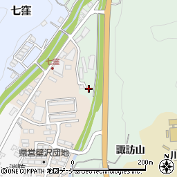 福島県伊達郡川俣町飯坂前壁沢周辺の地図
