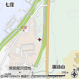 福島県川俣町（伊達郡）飯坂（前壁沢）周辺の地図
