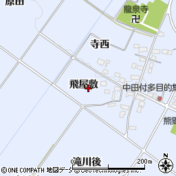 福島県喜多方市岩月町宮津飛屋敷周辺の地図
