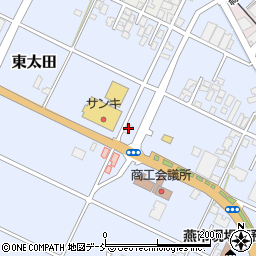 新潟県燕市東太田2843周辺の地図