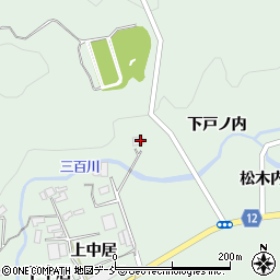 福島県伊達郡川俣町飯坂関場周辺の地図