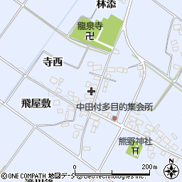 福島県喜多方市岩月町宮津中田付2775周辺の地図