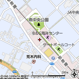 萬会館燕店調理室周辺の地図
