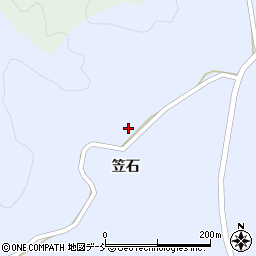 福島県相馬郡飯舘村飯樋笠石29周辺の地図