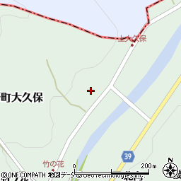 福島県福島市飯野町大久保中護屋周辺の地図