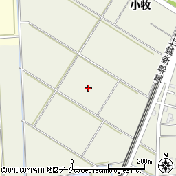 新潟県燕市小牧周辺の地図