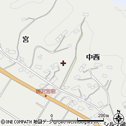 福島県伊達郡川俣町鶴沢宮ノ脇周辺の地図