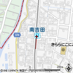南吉田駅周辺の地図