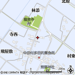 福島県喜多方市岩月町宮津中田付2794周辺の地図