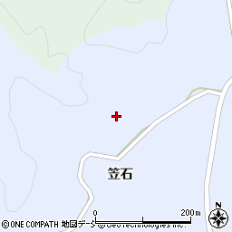 福島県相馬郡飯舘村飯樋笠石32周辺の地図