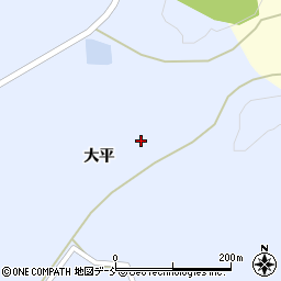 福島県相馬郡飯舘村飯樋大平46周辺の地図
