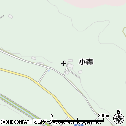 福島県福島市松川町水原的場周辺の地図