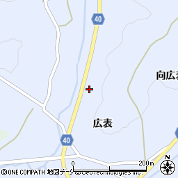 福島県福島市飯野町青木（天神山）周辺の地図