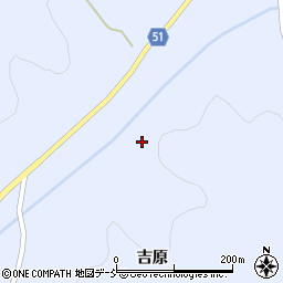 福島県福島市飯野町青木吉ケ作周辺の地図