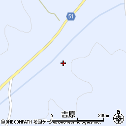 福島県福島市飯野町青木（吉ケ作）周辺の地図