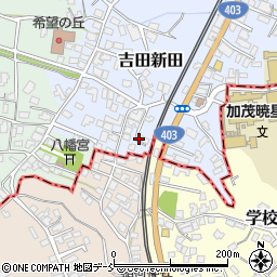 新潟県南蒲原郡田上町吉田新田甲-45周辺の地図