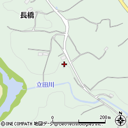 福島県福島市立子山馬場平周辺の地図