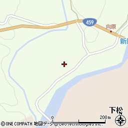 福島県耶麻郡西会津町奥川大字元島下ノ原周辺の地図
