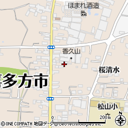 福島県喜多方市松山町村松常盤町2696周辺の地図