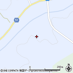 福島県福島市飯野町青木（平治内）周辺の地図