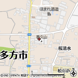 香久山周辺の地図