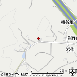 福島県福島市松川町関谷横谷地周辺の地図