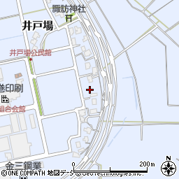 新潟県三条市井戸場周辺の地図