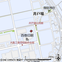 井戸場公民館周辺の地図