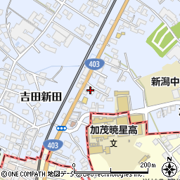 新潟県南蒲原郡田上町吉田新田甲-25周辺の地図