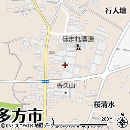福島県喜多方市松山町村松常盤町2544周辺の地図