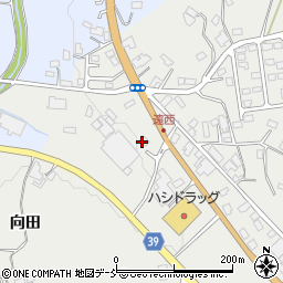 福島県伊達郡川俣町鶴沢西ノ平周辺の地図