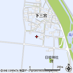 福島県喜多方市上三宮町吉川井戸尻周辺の地図