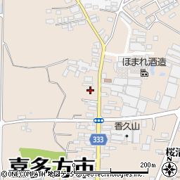 福島県喜多方市松山町村松常盤町2720周辺の地図