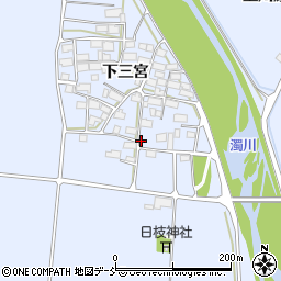 福島県喜多方市上三宮町吉川下三宮2874周辺の地図